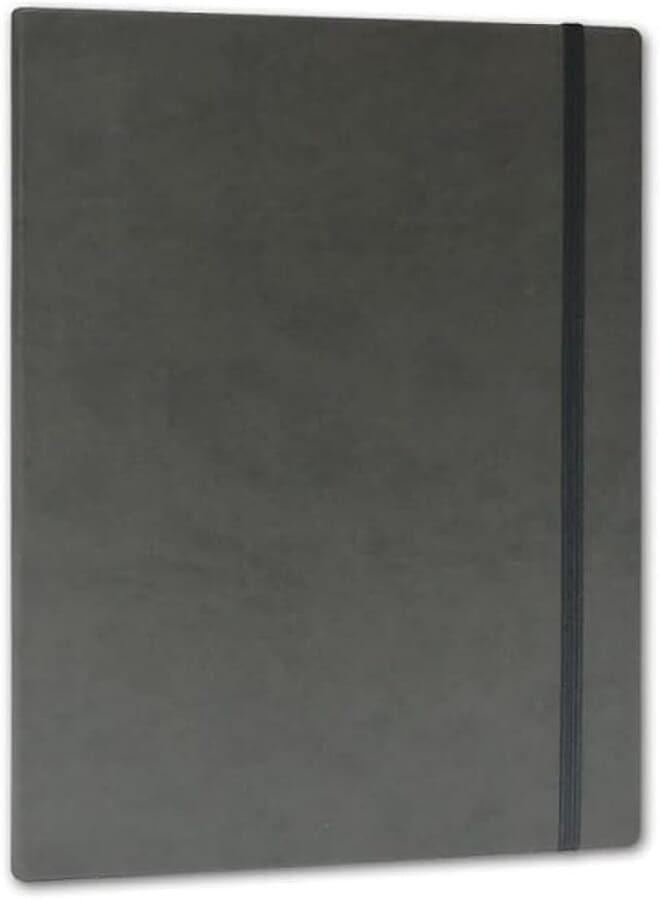 OPP PAPER CONCEPT Executive Notebook Hard cover - Assorted Colors - A4 - Dark Gray